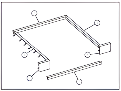 6 Piece Curb Angle - AP3339