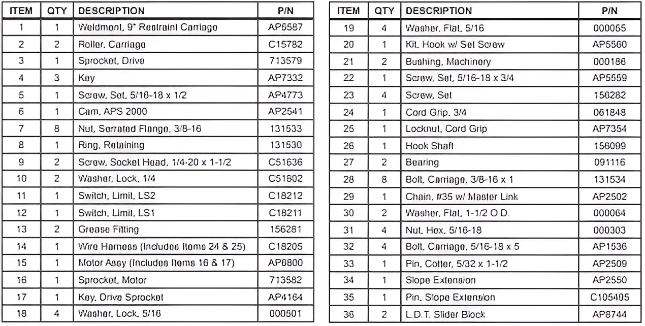 Hex Nut 5/16-18-00303