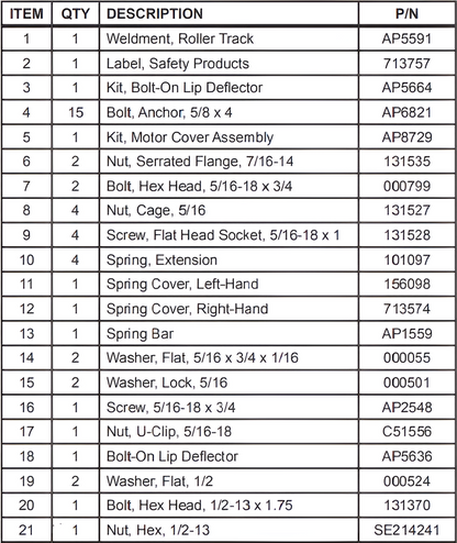 Bolt/Anchor 5/8 x 4-AP6821