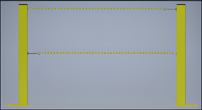 Dual Chain with Sentry Rail Column - AP8687, AP8688, AP8689