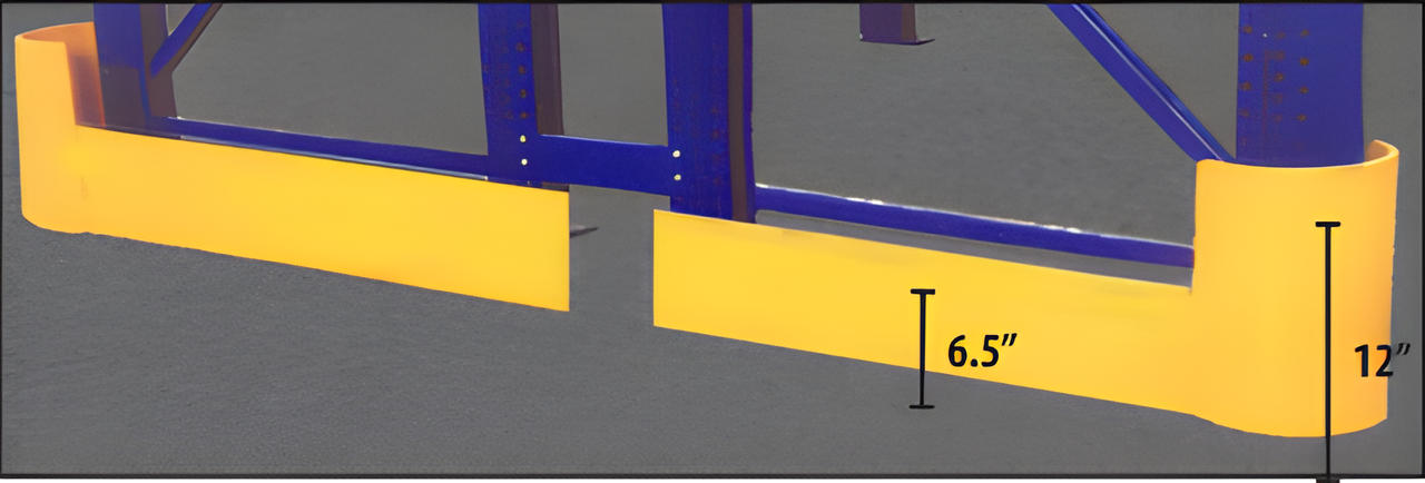 Steel End of Rack Protectors-ap4473