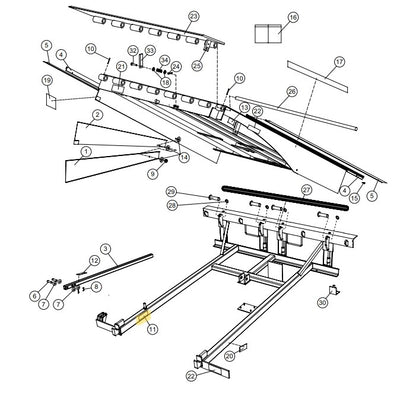 Serco Hydraulic Dock Leveler 800 Spare Parts