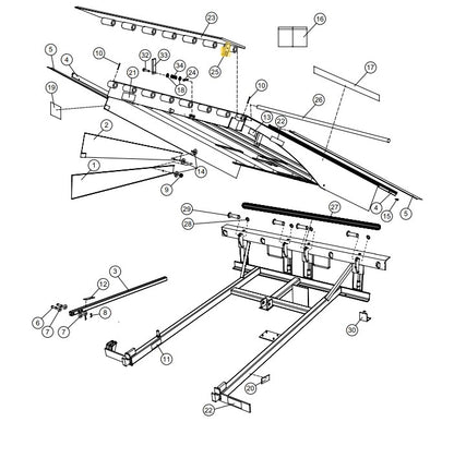 Serco Hydraulic Dock Leveler 800 Spare Parts