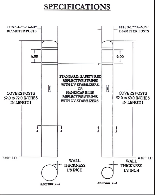 Pipe Bollard Covers-AP1033