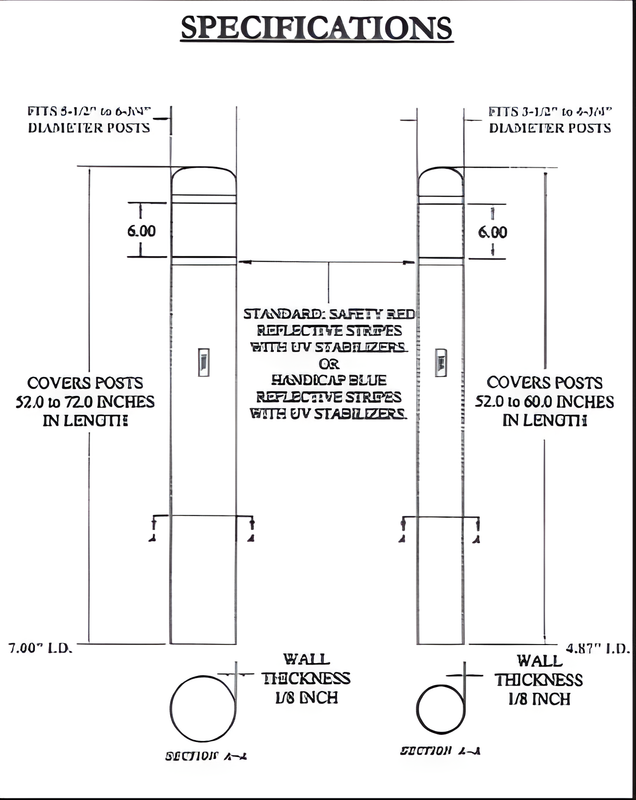 Pipe Bollard Covers-AP1043