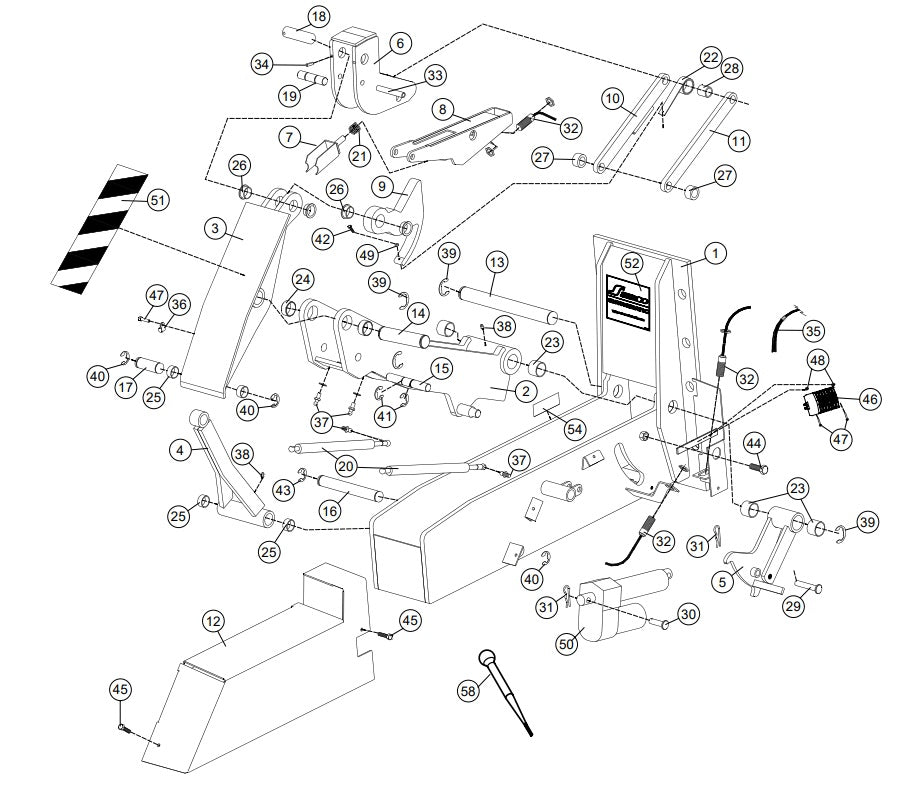 SL Powered Vehicle Restraint Parts - SL60, SL70, SL80 - Serco