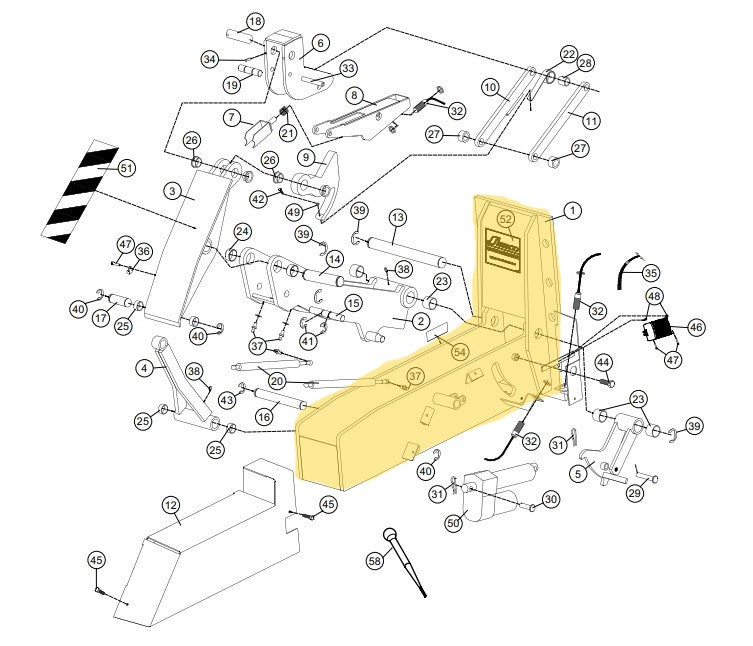 SL Powered Vehicle Restraint Parts - SL60, SL70, SL80 - Serco